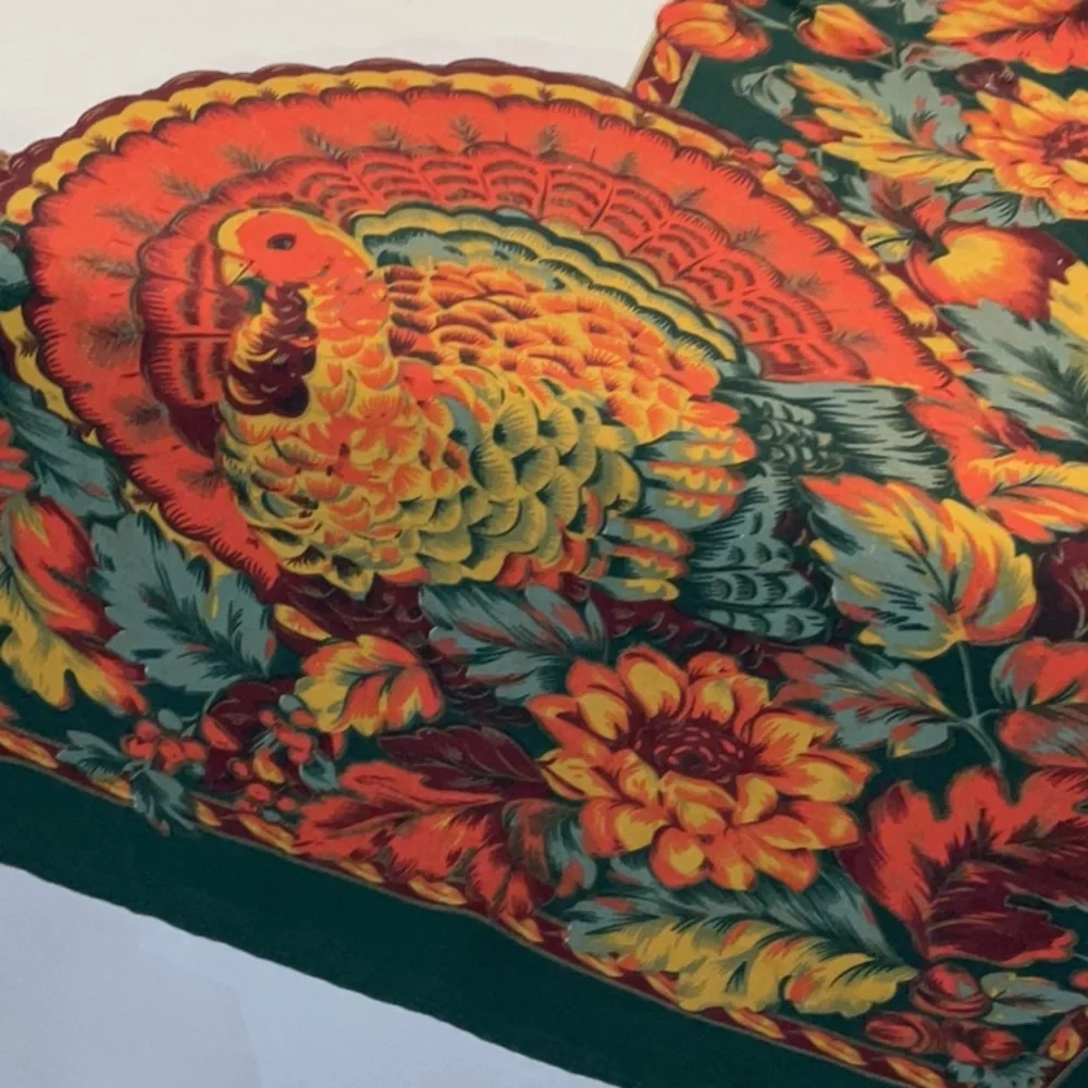 Three Autumn Thanksgiving tablecloths